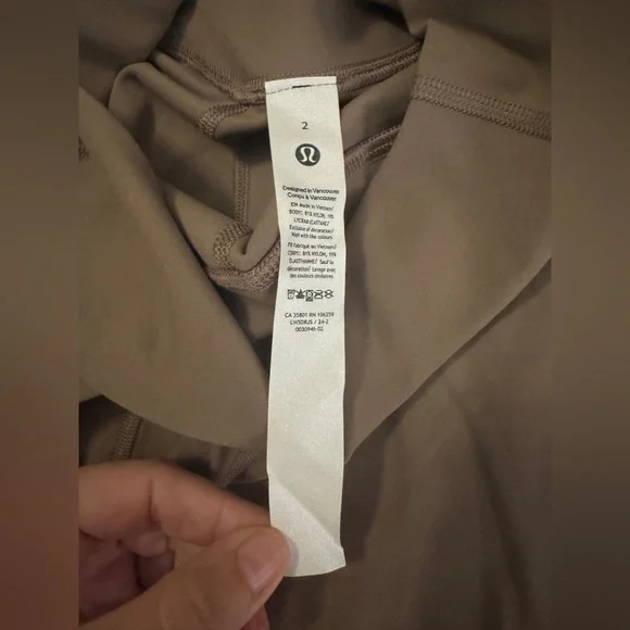 Lululemon Align HR Pant 25" in Taupetastic - Picture 3 of 5